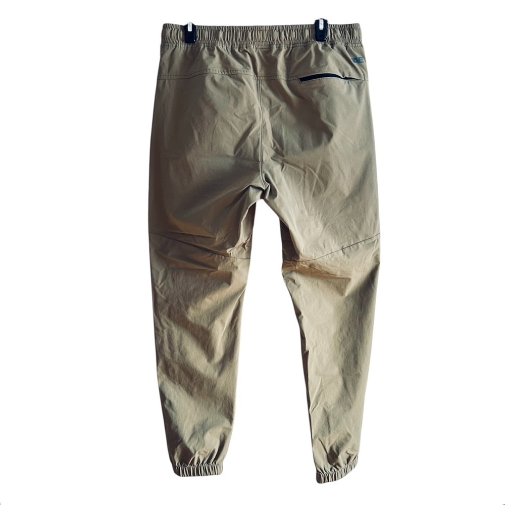 American Eagle Outfitters Men's Tan Tech Joggers Medium Tall Modern Utility - Picture 2 of 10